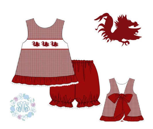 Carolina Forever BLOOMER Set